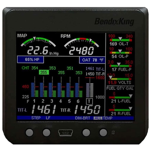 [RX1-11-17186] Xpoint Engine Indicator 6-Cylinder With Basic Sensor/ Installkit