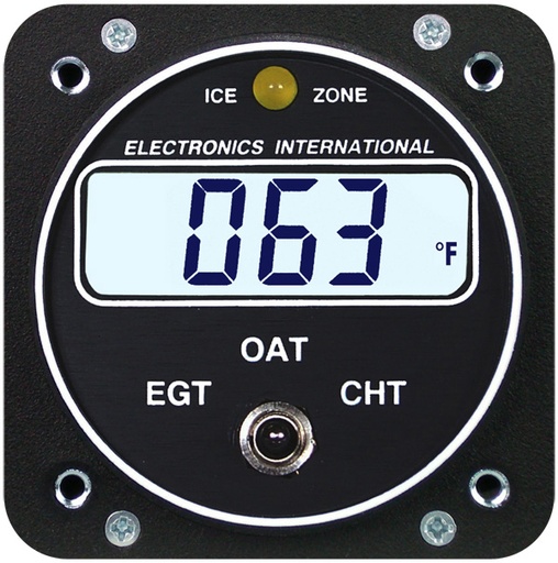 [RX1-10-00806] Electronics International Eac-1 EGT OAT CHT One Channel 2-1/4 TSO