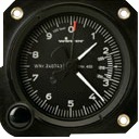 [RX1-10-05633] Winter 3 Altimeter Ebh 8034 0-5000 Foot Inhg