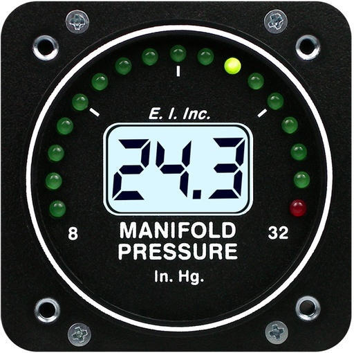 [RX1-10-25210] Electronics International M1 Manifold Pressure Primary 2-1/4 TSO