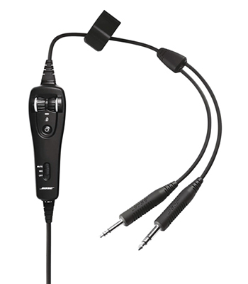 [RX1-11-13778] Bose A20 Cable Batt Powered Electret Mic Straight Ga Plug