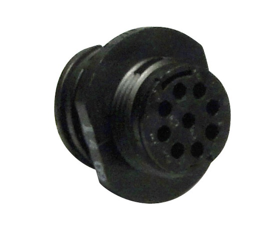 [RX1-11-13874] TE Connector Amp 9 Pin Male Cpc Free Hang Base Plug 11 Shell