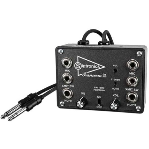 [RX1-11-17231] Sigtronics Spo-43 4 Place Portable Stereo