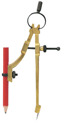 [RX1-12-01872] Pencil Compass 9In Diam 842