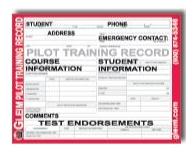 [RX1-13-07774] Gleim Instrument Pilot Training Record