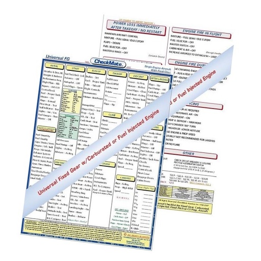 [RX1-13-08705] Checkmate Universal Fixed Gear Standard Checklist