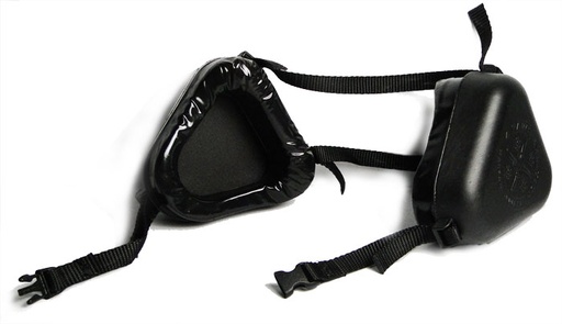 [RX1-13-12807] 4 Paws Large K-9 Ear Muff Black