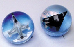 [RX1-13-13032] AIRPLANE BOUNCING BALLS