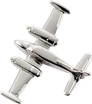 [RX1-14-01714] Cessna 310 (3-D Cast) Tackette Silver