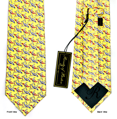 [RX1-14-02581] Neck Tie Jet Yellow