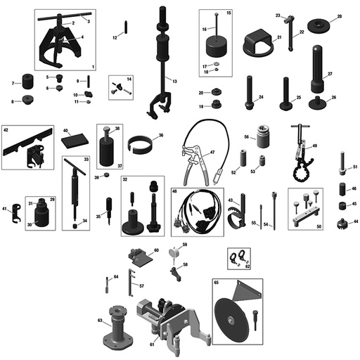 [RX1-15-01963] ROTAX 876-470 RING SPANNER 10/13