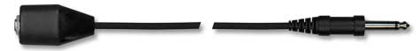 [RX1-900059] Sigtronics Headphone .25 Mono 5 Foot Extention Cable