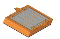 [RX1-BA5705] Brackett Aero Element Air Filter BA-5705 For BA-5710
