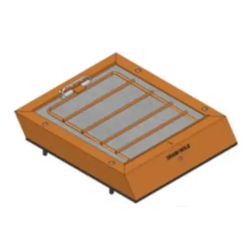 [RX1-BA6110] Brackett Aero Air Filter Complete Assembly BA-6110