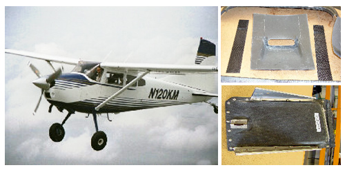 [RX1-05-04682] K2U Cessna 180 Upper Nose Bowl SC180303-L