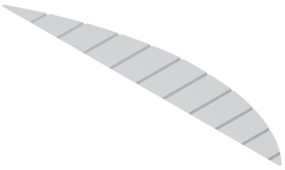 [RX1-05-07174] Elevator Tab Lower MC0334100-4