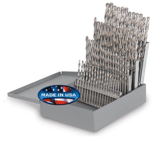 [RX1-12-04760] Drill Bit Set 1-60 HSS USA