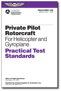 [RX1-13-02337] ASA Airman Certification Standards (ACS): Private Pilot Rotorcraft Rating (Softcover)