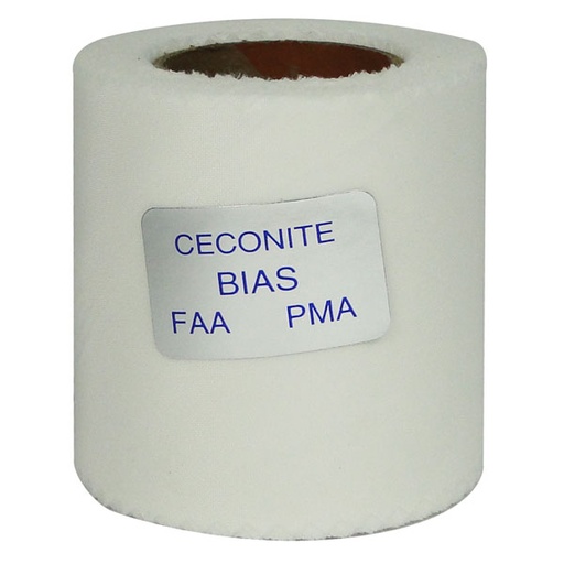 [RX1-09-41175] Ceconite Tape Bias Pinked 4 X 25 Yd