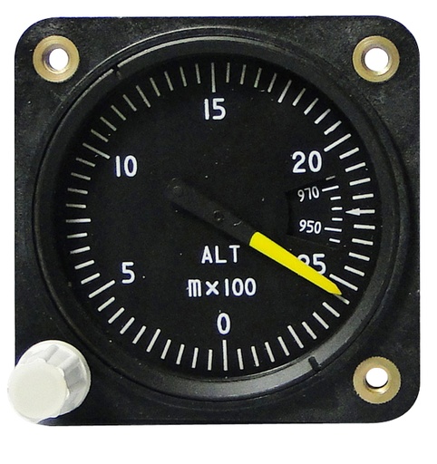 [RX1-10-05441] SKYSPORTS NON TSO 2-1/4 ALTIMETER 0-3000M 1050MB