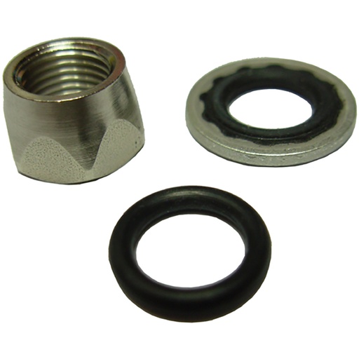 [RX1-10-07465] Davtron Nut For Temp. Probe (Request Additional O Ring And Washer If Needed) Probe-Nickel-655-Nut