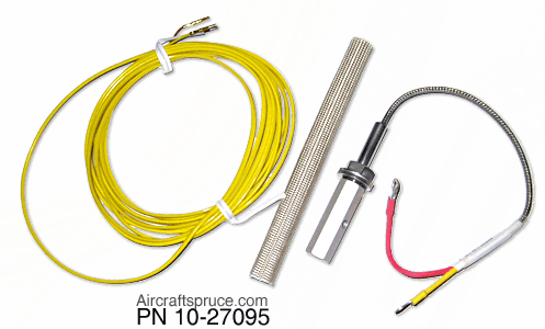 [RX1-10-27095] J.P. Instruments Option EDM OAT Probe With Shield And Ext Wire 400510 TSO