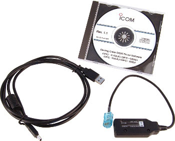[RX1-11-14132] ICOM OPC1122U PC TO MOBILE RADIO PROGRAMMING USB CABLE
