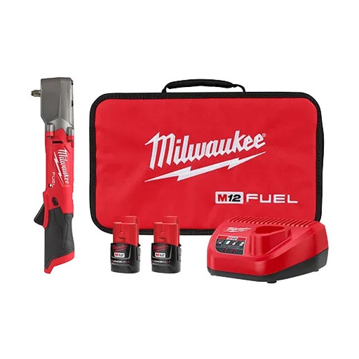 [RX1-12-05836] Milwaukee M12 Fuel 3/8 Right Angle Impact Wrench With Friction Ring Kit