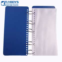 [RX1-13-05632] Flyboys Hard Plastic Cover Set For Extra Tall Pages Blue