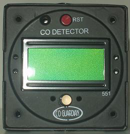 [RX1-13-06919] Co Guardian Aero Panel Mount Tso Co Detector And Cabin Pressure 551-101-002 75-8