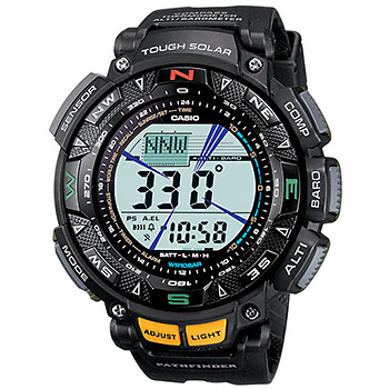 [RX1-13-12983] Casio Pathfinder Solar Power Resin Band