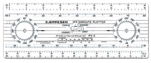 [RX1-13-21718] Jeppesen Pv-5 IFR Enroute Plotter