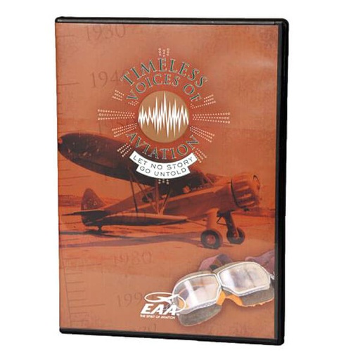 [RX1-13-21973] Dvd EAA Timeless Voices Of Aviation