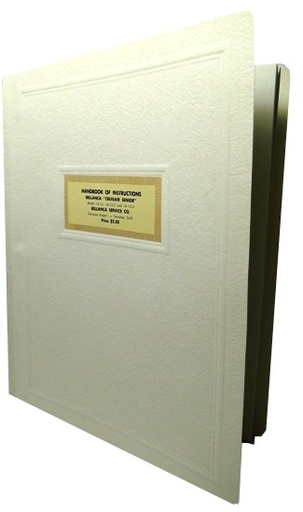 [RX1-13-33020] Bellanca Cruisair Senior Handbook Of Instructions