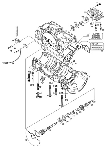 [RX1-15-09740] ROTAX CERTIFIED HEX SCREW M6X10 240772