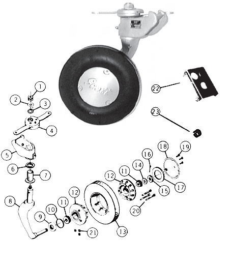 [RX1-2085] Scott Type Shim