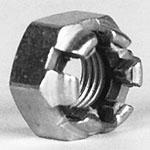 [RX1-MS17825-3] Locking Castle Nut MS17825-3