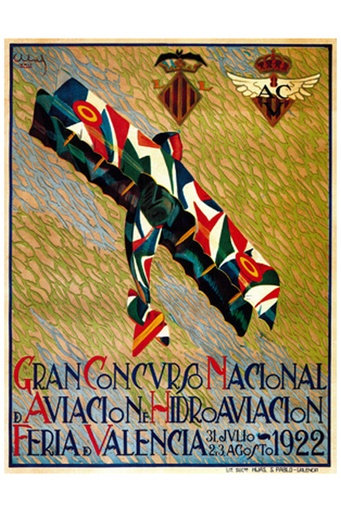 [RX1-13-17744] Aviation Meet Promotion Vintage Postcard